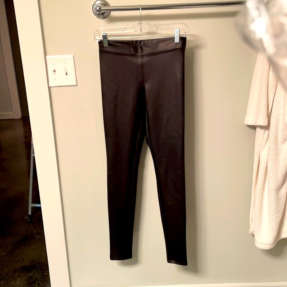 Express Pleather Pants. Worn once.